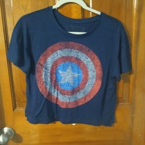 Captain America crop top